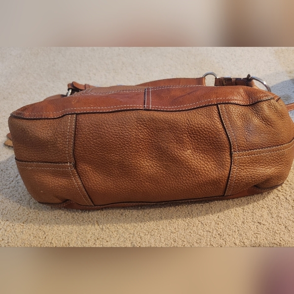 Brown Leather Shoulder Bag - Picture 5 of 6